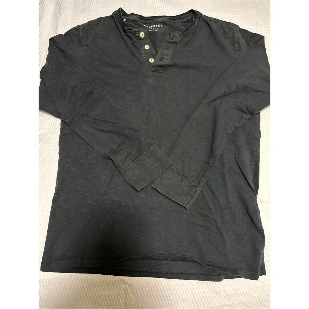 Selected Homme Black Size Medium Long Sleeve